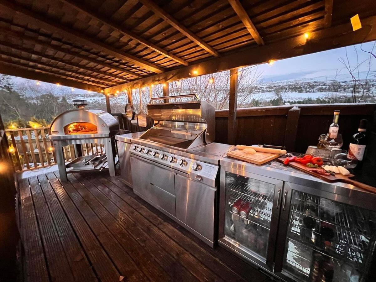 3 - Spectacular Views - Pizza Oven & Bbq Villa Pont Sticill Exterior photo